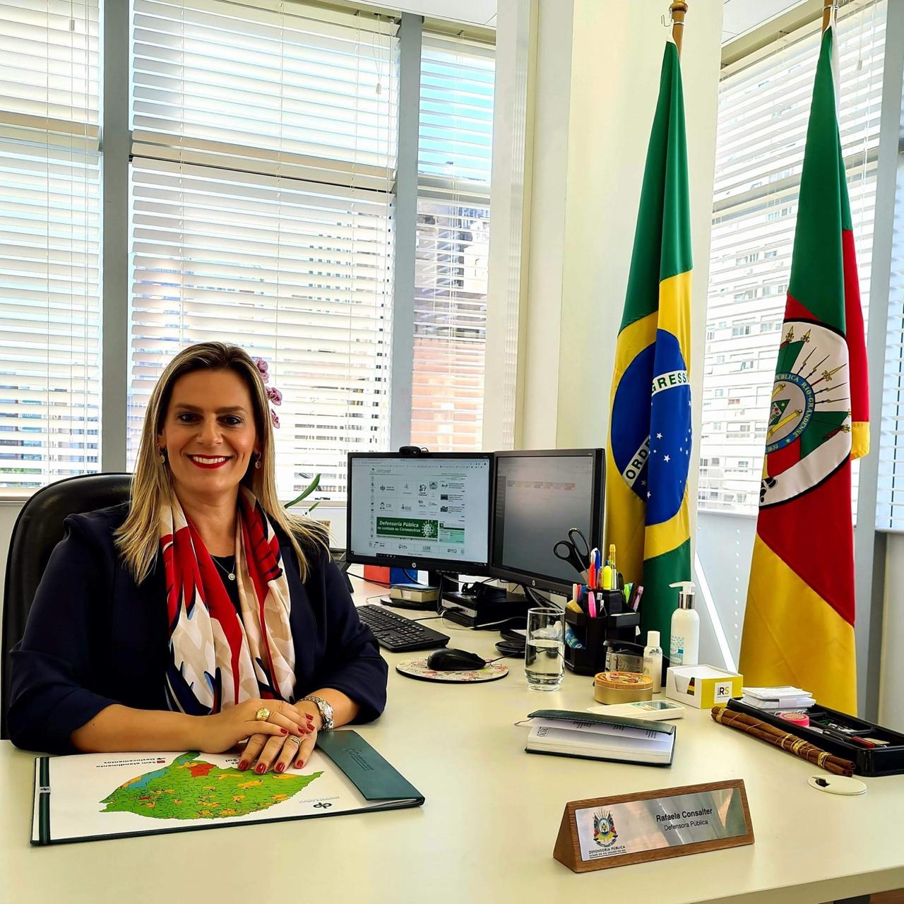Rafaela Consalter, candidata a Defensora P&uacute;blica-Geral do RS
